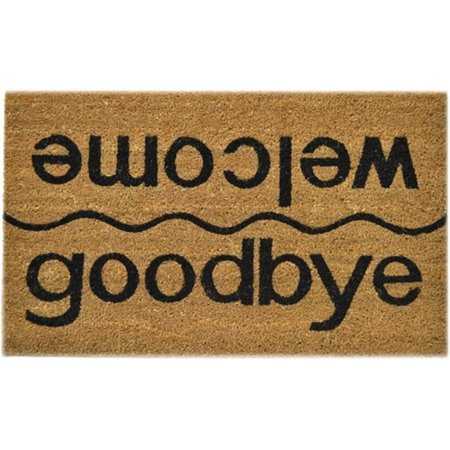 IMPORTS DECOR Welcome/Goodbye Door Floor Mat IM307216